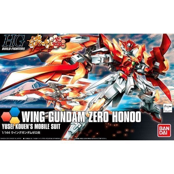 BANDAI HG MOBILE SUIT WING GUNDAM ZERO HONOO - IRION Juguetería -  BANDAI HG MOBILE SUIT WING GUNDAM ZERO HONOO - IRION Juguetería -